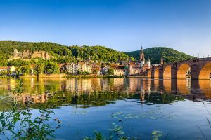 Heidelberger Schloss, am Neckar